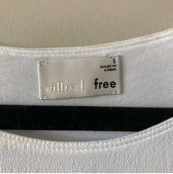 WILFRED Free White Juliger Blouse (Size:Small) - Picture 5 of 6